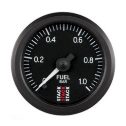 MANOMETRO Stack pressione benzina 0-1 bar diametro 52mm ST3303