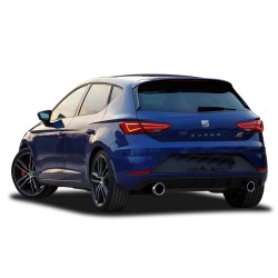 doppio scarico sportivo Seat Cupra Leon 5F Cupra 2.0 TSI 265 e 280 cv da 2013