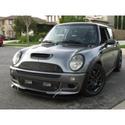 Scarico sportivo marmitta posteriore Mini Cooper One Cabrio R50 R52 R53 1x90mm RL design