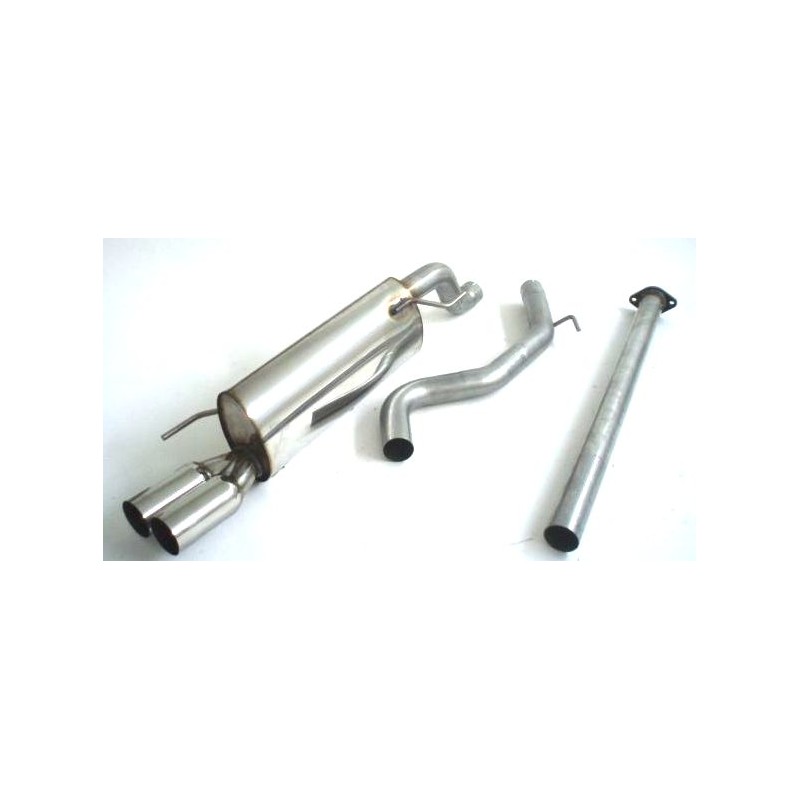 kit sportivo marmitta 3 pz alfa romeo mito 1400 16v TB 884020-X