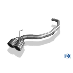 scarico sportivo laterale fiat Ducato 2,3l D 88kW fox exhaust
