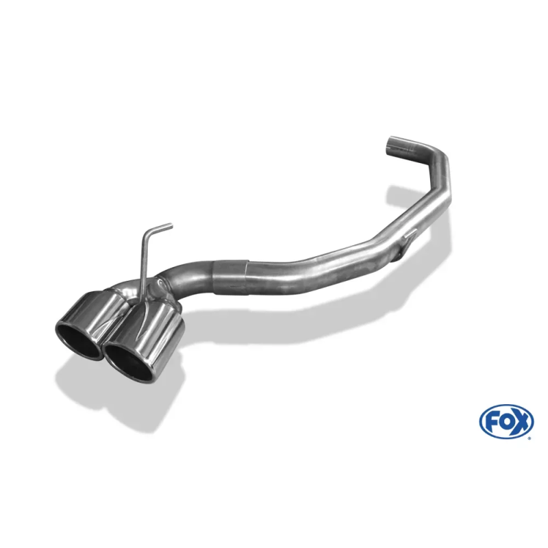 scarico sportivo laterale fiat Ducato 2,3l D 88kW fox exhaust