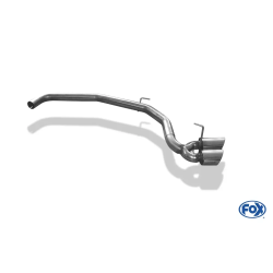 scarico sportivo laterale fiat Ducato 2,3l D 88kW fox exhaust