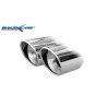 SCARICO POSTERIORE SPORTIVO INOX JEEP RENEGADE 2 X 80mm 2000cc