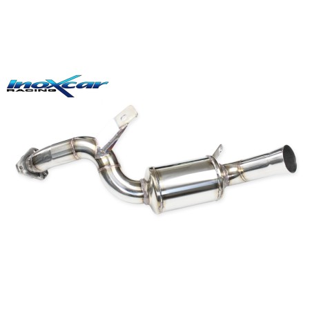 scarico posteriore inox renault super 5 motore posteriore NO tig