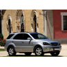 scarico sportivo doppio acciaio kia sorento dal 2002 2.5 crdi