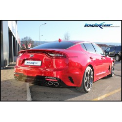 doppio scarico sportivo kia stinger 3.3 T GDI 4WD 370CV 2018