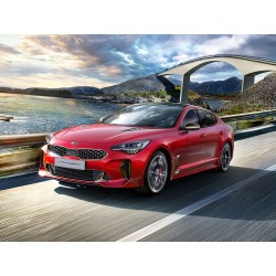 doppio scarico sportivo kia stinger 3.3 T GDI 4WD 370CV 2018