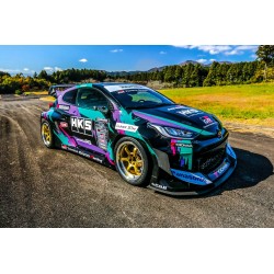 silenziatore marmitta sportiva acciaio TOYOTA YARIS 1.0 69CV dal 2011 80mm