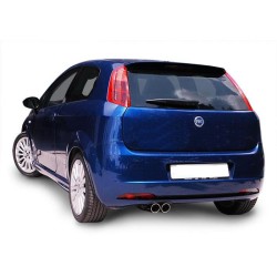 scarico sportivo german style fiat grande punto 76mm alfa mito
