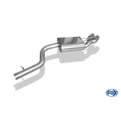 SCARICO SPORTIVO DOPPIO 76mm BMW 320D 130 E 135KW E91 E92 E93