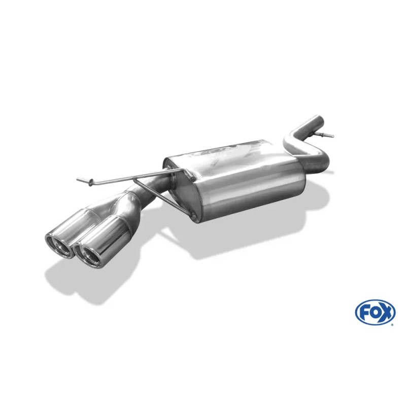 SCARICO SPORTIVO DOPPIO 76mm BMW 320D 130 E 135KW E91 E92 E93