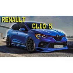 centrale sportivo inox per clio 5 V 1.3tce 131cv dal 2020 in poi