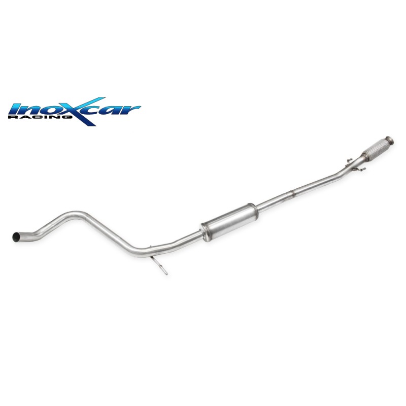 centrale sportivo inox per clio 5 V 1.3tce 131cv dal 2020 in poi