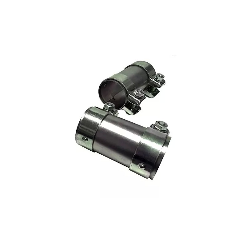 manicotto di giunzione marmitta da 35 a 63mm con doppio collarino
