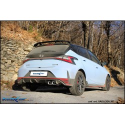 marmitta sportiva acciaio inoxcar hyundai i20 1600 turbo 204cv