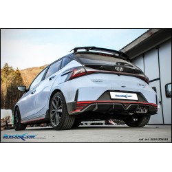 marmitta sportiva acciaio inoxcar hyundai i20 1600 turbo 204cv