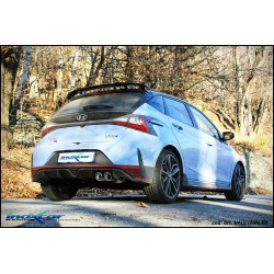 marmitta sportiva acciaio inoxcar hyundai i20 1600 turbo 204cv