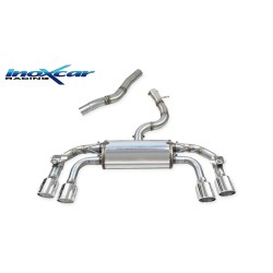 KIT COMPLETO IMPIANTO DI SCARICO GOLF VIII 8 INOX