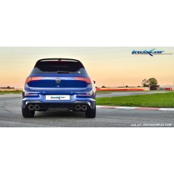 KIT COMPLETO IMPIANTO DI SCARICO GOLF VIII 8 INOX