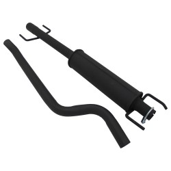 tubo centrale 2 pezzi con cassa opel astra H sedan 1.6 1.4 1.8