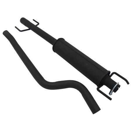 tubo centrale 2 pezzi con cassa opel astra H sedan 1.6 1.4 1.8