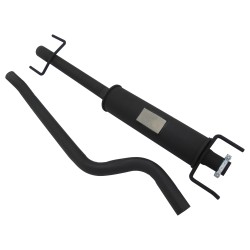 tubo centrale 2 pezzi con cassa opel astra H sedan 1.6 1.4 1.8