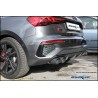 marmitta centrale sportiva AUDI S3 GY2.0 TFSI 310cv dal 2021