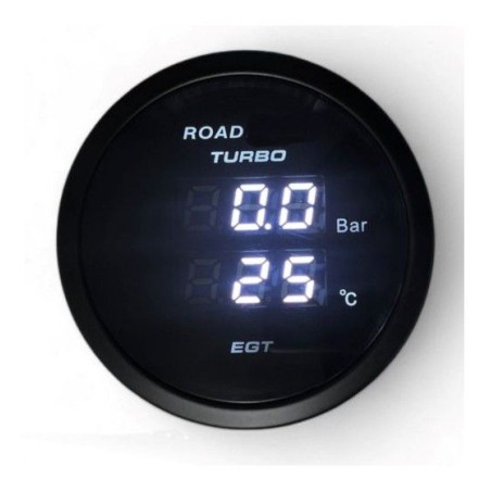 MANOMETRO PRESSIONE TURBO E TERMOCOPPIA IN GRADI