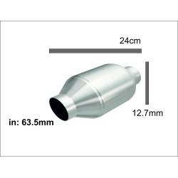 catalizzatore sportivo magnaflow metallico sportivo 200 celle 59556