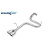 scarico posteriore sportivo acciaio peugeot 308 1200 Turbo