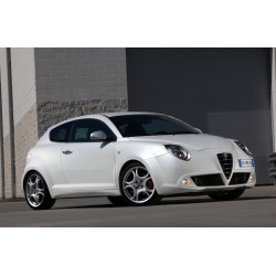 scarico sportivo ovale alfa mito 110 x 65mm acciaio inox italy