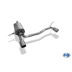 MARMITTA DOPPIO SCARICO SPORTIVO DACIA DUSTER 2WD