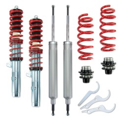 kit completo a ghiera regolabile serie REDLINE bmw e90 e91 e92