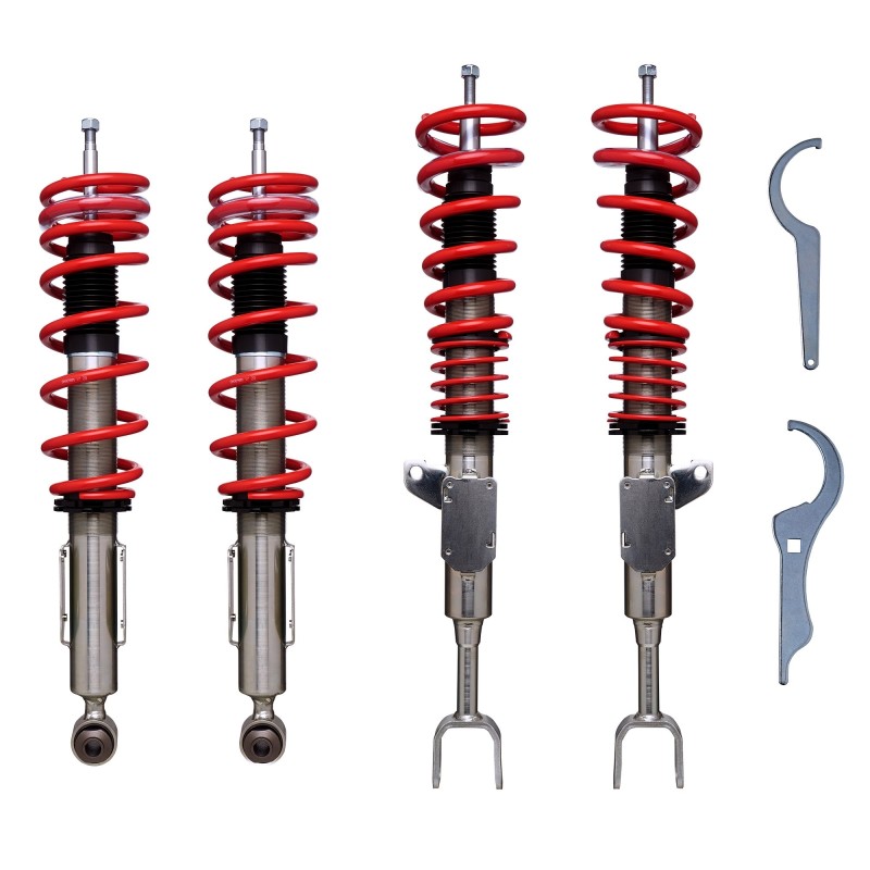 kit completo a ghiera redline bmw f10 5l AMMORTIZZATORI MOLLE REGOLABILI