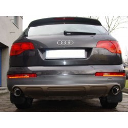 codini terminali in acciaio di uscita audi Q7 dal 2005