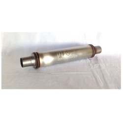 scarico in acciaio universale 10426 61.5mm 45cm cassa