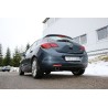scarico sportivo opel corsa J 1400 turbo acciaio ovale
