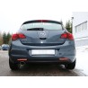 scarico sportivo opel corsa J 1400 turbo acciaio ovale