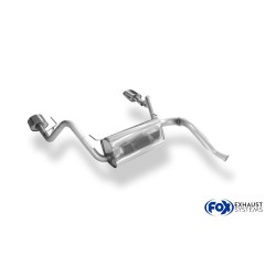 marmitta sportiva duplex doppia opel astra J