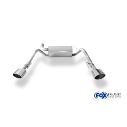 marmitta sportiva duplex doppia opel astra J