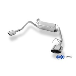 marmitta sportiva duplex doppia opel astra J