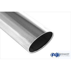 doppio scarico inox opel corsa D 1.0 1.2 1.3 acciaio FOX