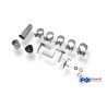 doppio scarico inox opel corsa D 1.0 1.2 1.3 acciaio FOX