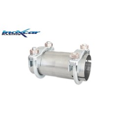 adattatore manicotto per scarico marmitta con 70mm interno acciaio