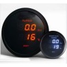 manometro digitale ambra blu 52mm gas di scarico e turbo
