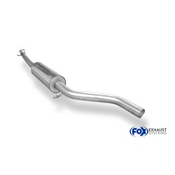 Mercedes Classe A W176 w245 silenziatore centrale con cassa