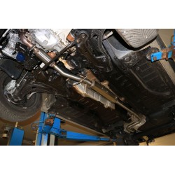 silenziatore marmitta centrale acciaio peugeot 2008