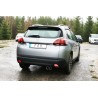 marmitta posteriore sportiva peugeot 2008 1.2cc acciaio