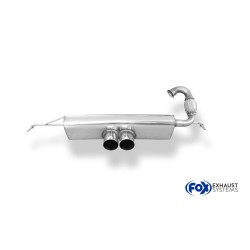 scarico sportivo smart 453 900cc 1000cc doppio centrale